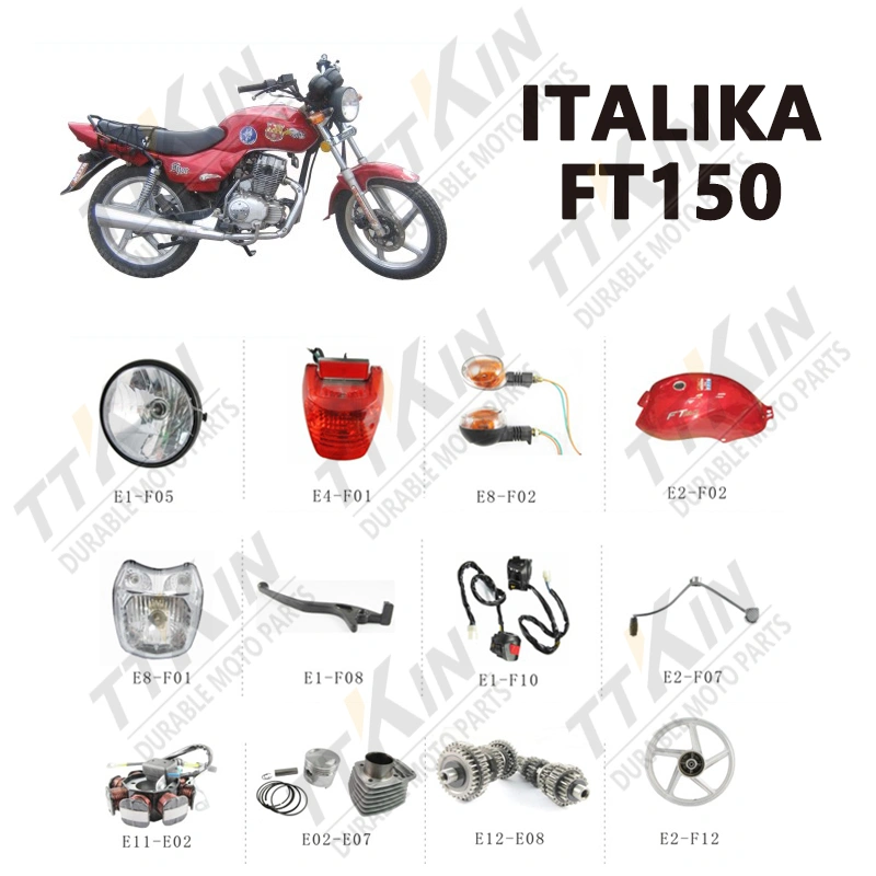 Everything you need to know about the Italika 150 cylinder kit, motorcycle stator and starter relay